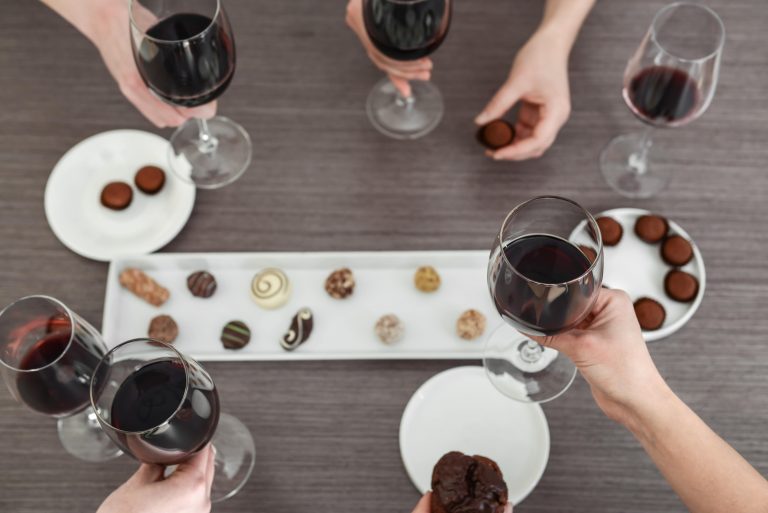 Host a Wine & Chocolate Pairing Party Heart Of The Desert