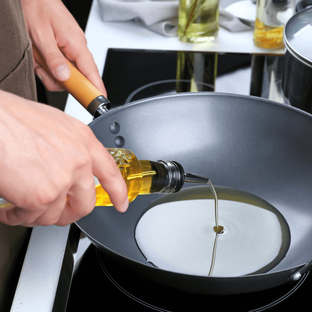Cooking with Olive oil