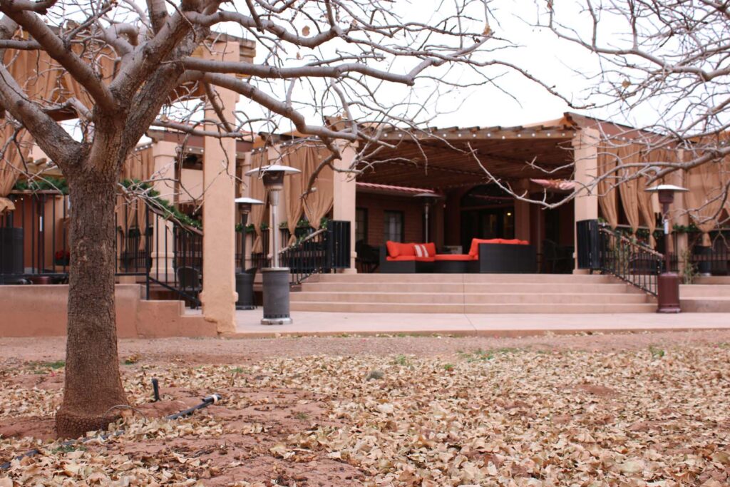 Patio In Winter 2019 2